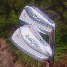 Nice Vintage Ben Hogan Apex Channel Back Irons 4-Pw #4 Stiff Steel #R30 picture