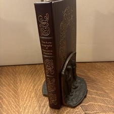 Vintage Easton Press Autobiography Of Benjamin Franklin 1976 Leather Bound picture
