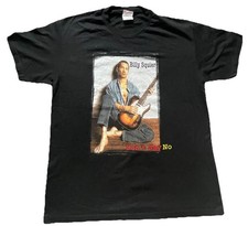 Billy Squier - Tour T-Shirt - 81/01 - Size: Large - 2-Sided - Don't Say No picture
