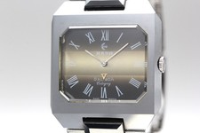 Vintage [Exc+5] RADO Balboa Cologny Square Roman Brown Dial Hand Winding Men's picture