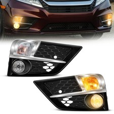 For 2018-2020 Honda Odyssey Front Bumper Fog Lights Turn Signal Lamps Kit picture