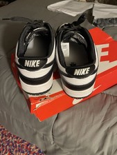 Nike Men’s Black/White Colorblock Low-Top Lace-Up Athletic Sneakers picture