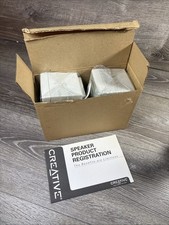 Vintage Creative Labs Sound Blaster Computer Speakers SBS10 NOS New In Box 90’s picture