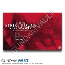 NEW 1/60 PG Perfect Grade MBF-02 STRIKE ROUGE + SKYGRASPER Gundam Model Kit picture