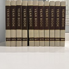 Vintage World Book Encyclopedia Set Yearbooks Lot- 11 Encyclopedia 1972-1982 picture