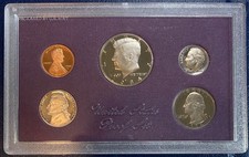 1984 S Proof Set - 5 Coins - Original Government Packaging US Mint OGP picture
