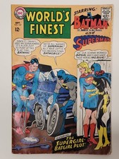 ​World's Finest Comics 169 DC 1967 Silver Age 3rd Batgirl App Supergirl Superman picture