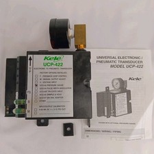 Kele UCP-422 Universal Pneumatic Transducer w/ Manual NEW READ picture
