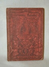 Antique 1909 Germania Calender Book - German Text picture