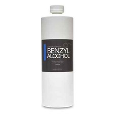 BENZYL ALCOHOL 32 oz. 1000 ML 99.9% USP Grade in BPA free plastic container picture