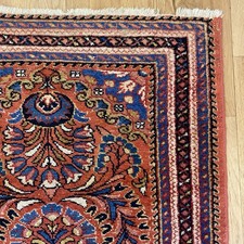Vintage Rug 2' 5 x 4' 1 Terracotta Hand Knotted Oriental Rug picture
