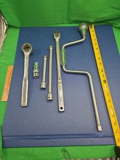 Vintage Craftsman Series Speed, Ratchet, Breaker And Extensions 1/2 Drive USA picture