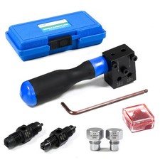 SMOTIVEPRO ST167501 7PCS Brake Line Flaring Tool Kit SAE Double Flare Tool picture