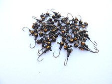 Lures Pro 50 PCs 1/32 1/16 oz 1/8 oz  Jig Heads Fishing hooks Crappie Bass sharp picture