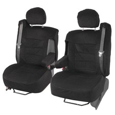 BDK Pickup Truck Seat Covers with Arm Rest and Built in Seat Belt, Encore picture