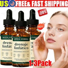 3X Mayaverra Drenaje Linfático Gotas Suplemento Natural Desintoxicación Corporal picture