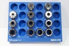 New Rego Fix ER 40-DM 12 Pc Metallic Sealed Collet Set. 6-26mm. Swiss Made $1225 picture