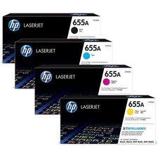 Genuine HP 655A Toner Set CF450A CF451A CF452A CF453A CMYK picture