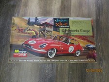 Vintage Monogram Jaguar XKE 1/8 Scale Model NOS PC98-1300 picture