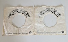 2 Rare Original Planet Records Company Sleeves 1966 picture