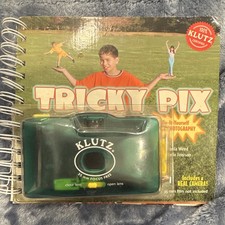 Klutz Tricky Pix DIY Trick Photography Activity Book Spiralbound w/ Camera picture