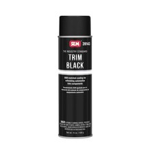 SEM 39143 Trim Black 15 oz Aerosol, Satin Black Automotive Trim Paint picture