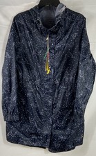 Joules Women's Golightly Rain Jacket Navy Animal Constellation Hooded NWT Sz 8 picture