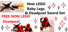 New LEGO Baby Legs Deadpool Funny Gift Set Weapon Set Pack Spinner Unique SEE picture