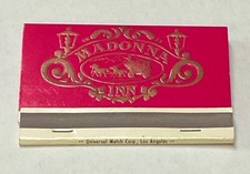 Vintage Matchbook Madonna Inn San Luis Obispo CA Full Unstruck Advertising picture