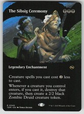 The Sibsig Ceremony (Borderless) Rare Tarkir: Dragonstorm 340 MTG Near Mint picture