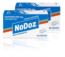 NoDoz 200mg Caffeine Pills Maximum Strength, 120 Caplets total picture