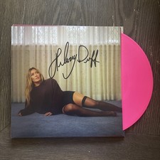 Hilary Duff Luck … Or Something Signed Pink Vinyl Lp Exclusive Signed Version picture