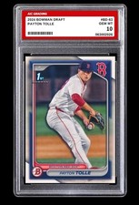 2024 1st Bowman Draft Payton Tolle Rookie Card #BD-63 Red Sox Graded 10 picture