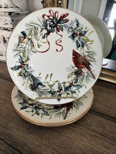 Lenox Winter Greetings Catherine McClung Salad Plates 8