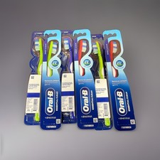6 packs of Oral-B Essential Clean Toothbrush, Medium deep clean picture