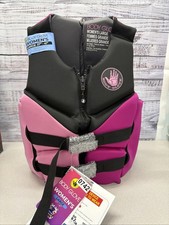 Body Glove Women's Segmented USCG Approved PFD Life Jacket, Pink/Black Large picture