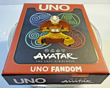 New & Sealed Avatar: The Last Airbender Exclusive UNO Fandom Game Deck  picture