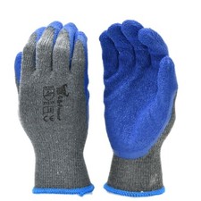 Latex Coated Work Gloves 120-Pair Bulk, Heavy Double-Dipped Textured Grip, S-XL picture