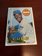 1969 Topps #20 Ernie Banks HOF. VG(cr) picture