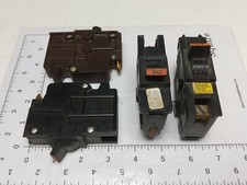 LOT OF 4 FEDERAL PACIFIC STAB LOK SINGLE 30AMP BREAKERS (USED NOT TESTED) picture