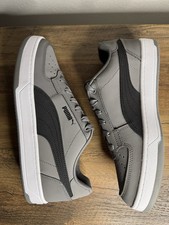 PUMA Caven 2.0 Buck Gray Black Men Size 8 Retro 80s Court Sneakers 395202-02 picture