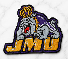 JMU JAMES MADISON NCAA EMBROIDERED IRON ON PATCH 3