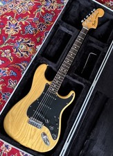 Vintage Original 1977 Fender Stratocaster Guitar Rosewood Natural Tremolo Strat picture