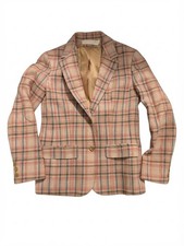 Vintage Pendleton Wool Blazer Jacket Womens Small Plaid 100% Virgin Wool picture