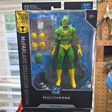 McFarlane Toys DC Multiverse Kite-Man Gold Label Action Figure 12+ w/ Hands picture