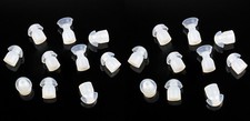 20PCS Replacement Mushroom Earbud Ear Tips for Motorola Kenwood Two Way Radio picture