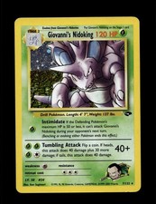 2000 Pokemon Gym Challenge Giovanni's Nidoking #7/132 Holo-foil picture