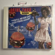 Drive-Thru Records You'll Never Eat Fast Food Again CD Pop-Punk compilation  picture