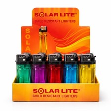 200 Bulk Disposable Lighters Wholesale Lot – Assorted Colors Butane Flame picture