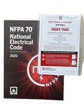 NFPA 70 NEC National Electrical Code 2020 With index tabs paperback New Stock picture